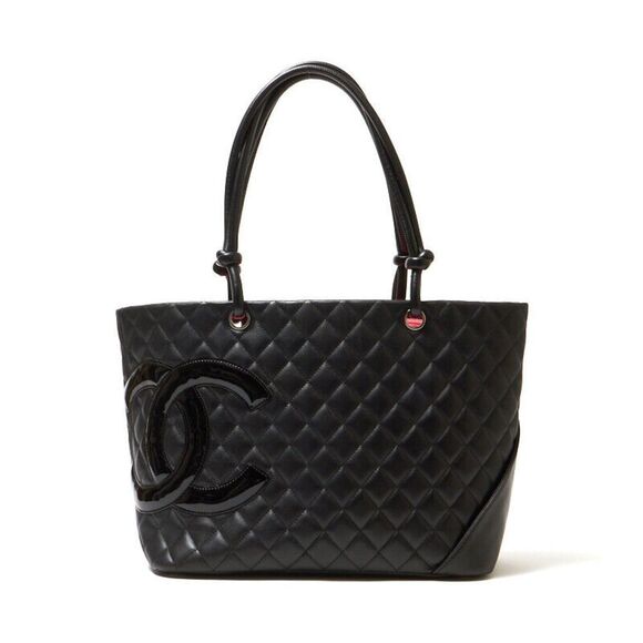 Chanel Cambon Large Tote Bag Black - Picture 1 of 5